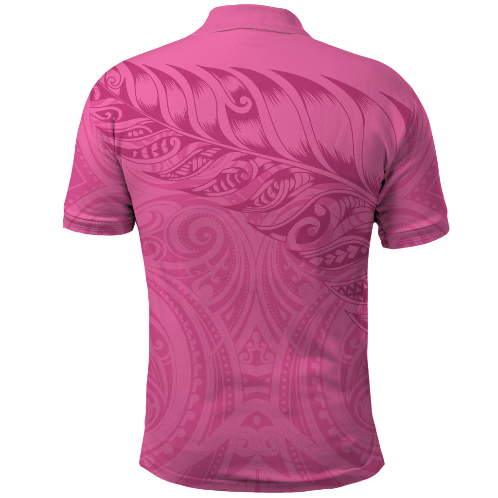 Custom Photo Breast Cancer Awareness Memorial Polo Shirt You Will Never Be Forgotten Polynesian Countries Pattern CTM14