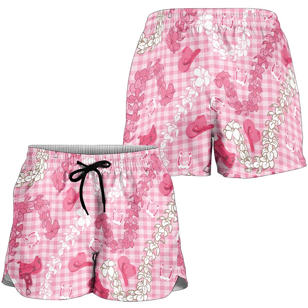 Paniolo Palaka Hawaiian Cowgirl Shorts for Women - Polynesian Pride