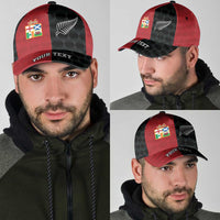 Personalised British Lions New Zealand Classic Cap Sporty Style LT09