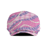 Pink Hawaii Palaka Honohono Pikake Jeff Hat Hawaiian Orchid Lei Polynesian Pattern LT14 Pink - Polynesian Pride