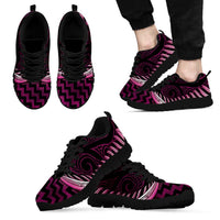 Pink Matariki New Zealand Sneakers Maori Poutama Galaxy Vibes