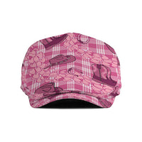 Pink Palaka Hawaii Cowboy Jeff Hat Puakenikeni Lei Paniolo Papale Seamless Vibes - Polynesian Pride