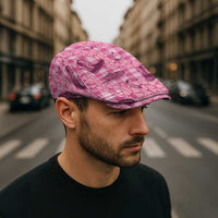 Pink Palaka Hawaii Cowboy Jeff Hat Puakenikeni Lei Paniolo Papale Seamless Vibes - Polynesian Pride