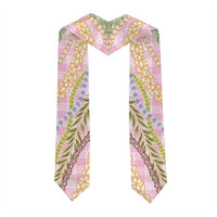 Pink Palaka Hawaii Leis Graduation Stole Hawaiian-plaid Elegant Tropical Vibes LT14 - Polynesian Pride