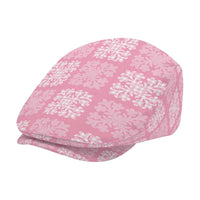 Pink Palaka Quilt Hawaii Jeff Hat Traditional Hawaii-plaid Pattern - Polynesian Pride