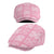 Pink Palaka Quilt Hawaii Jeff Hat Traditional Hawaii-plaid Pattern - Polynesian Pride