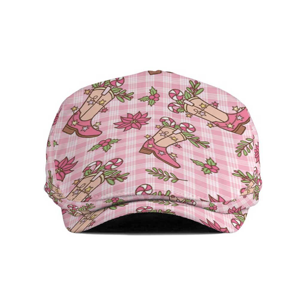 Pink Paniolo Palaka Hawaiian Cowgirl Christmas Jeff Hat - Polynesian Pride