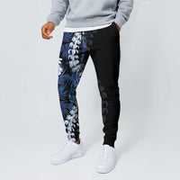 Polu Aloha Hawaii Lei Jogger Pants Tropical Flowers Elegant Vibe - Polynesian Pride