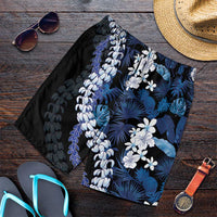 Polu Aloha Hawaii Lei Shorts for Men Tropical Flowers Elegant Vibe - Polynesian Pride