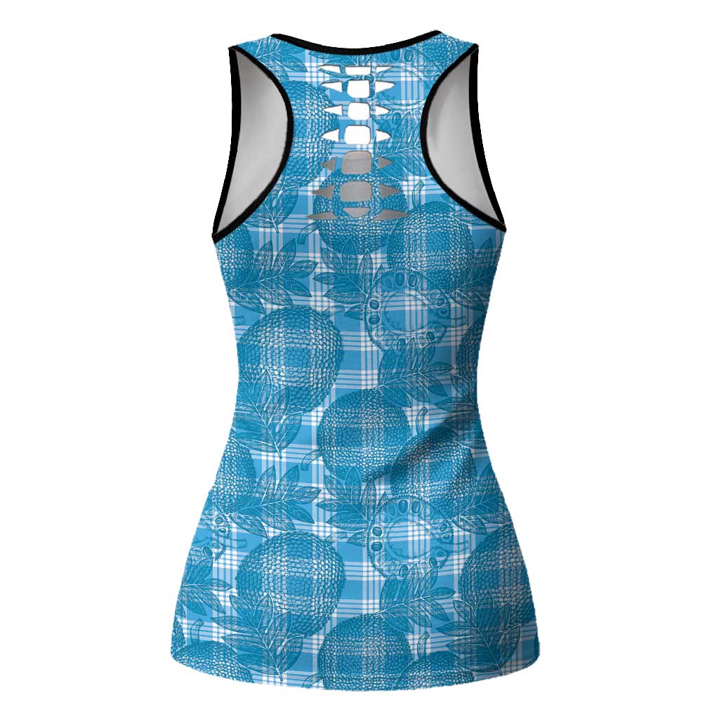 Polu Hawaii Breadfruit Palaka Motifs Hollow Tank Top LT14 - Polynesian Pride