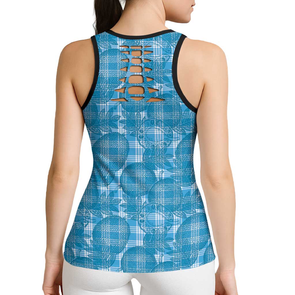 Polu Hawaii Breadfruit Palaka Motifs Hollow Tank Top LT14 - Polynesian Pride