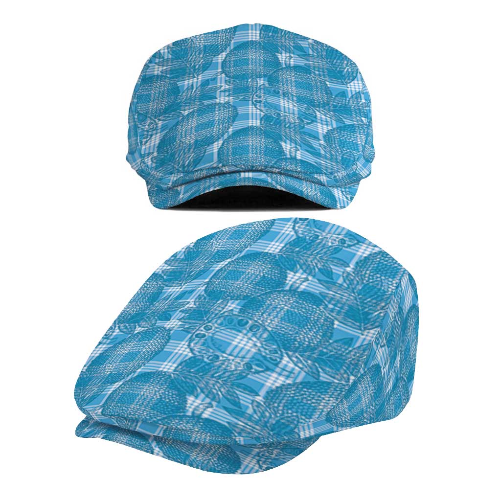 Polu Hawaii Breadfruit Palaka Motifs Jeff Hat LT14 - Polynesian Pride