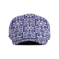 Polu Palaka Quilt Hawaii Jeff Hat Hawaiian Tropical Monstera Sea Turtle