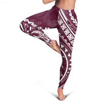 Polynesian Pride Leggings Turtle Hibiscus Luxury Style - Champagne - Polynesian Pride