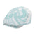Polynesian Tribal Plumeria Lotu Tamaiti Jeff Hat Pastel Cyan - Polynesian Pride