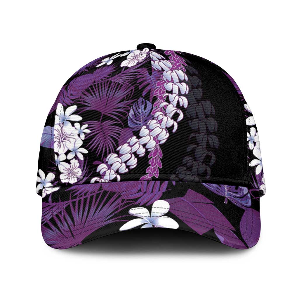 Poni Aloha Hawaii Lei Classic Cap Tropical Flowers Elegant Vibe LT14
