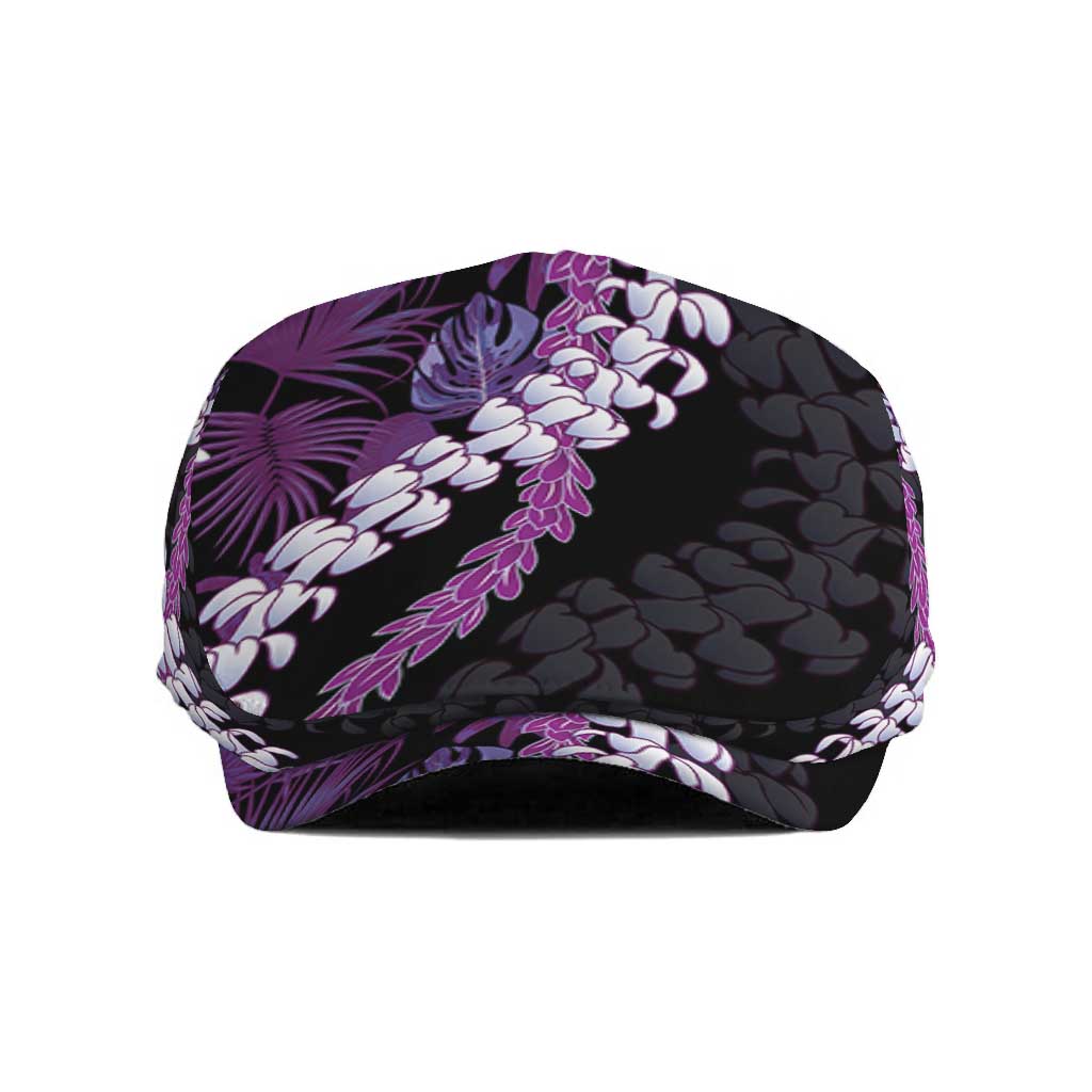 Poni Aloha Hawaii Lei Jeff Hat Tropical Flowers Elegant Vibe - Polynesian Pride