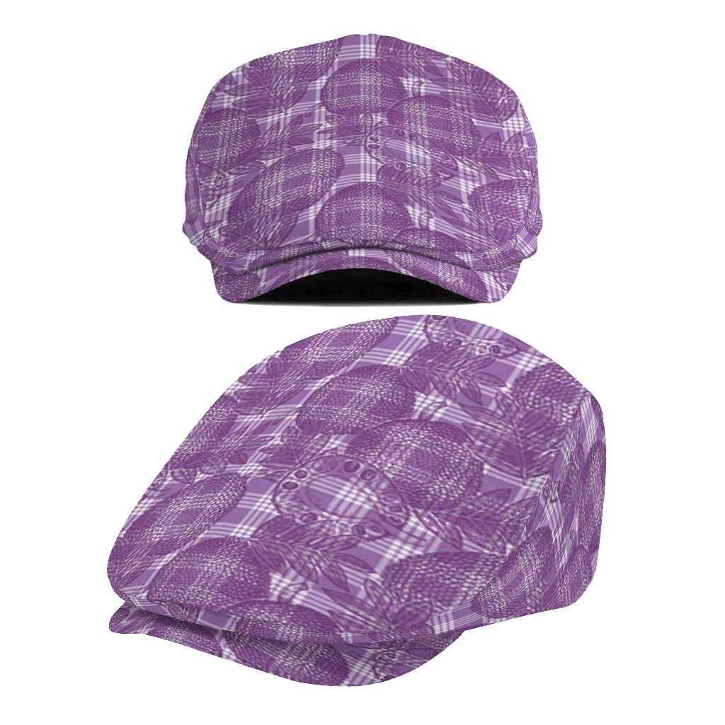 Poni Hawaii Breadfruit Palaka Motifs Jeff Hat LT14 - Polynesian Pride