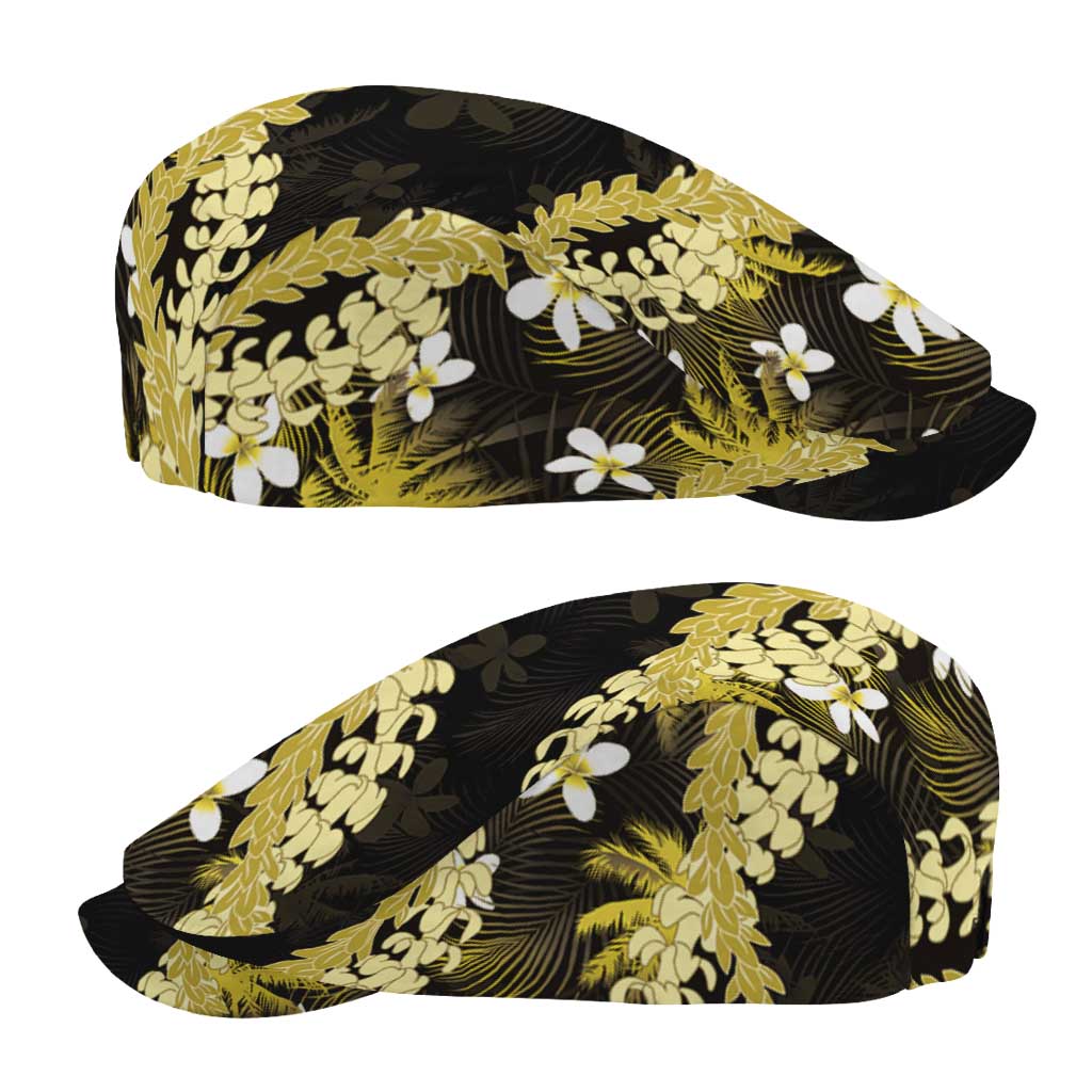 Puakenikeni Maile Lei Jeff Hat Frangipani Yellow Tropical Leaves
