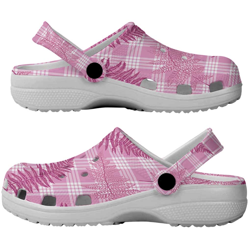 Purple Palaka Hawaii Palapalai Clogs Shoes Hawaiian Fern LT14 - Polynesian Pride