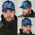 Purple Paradise Polynesian Classic Cap Hawaiian Tribal Hammerhead Shark LT14