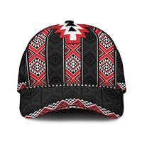 Red Taniko Aotearoa Classic Cap Niho Taniwha Mix Poutama LT14