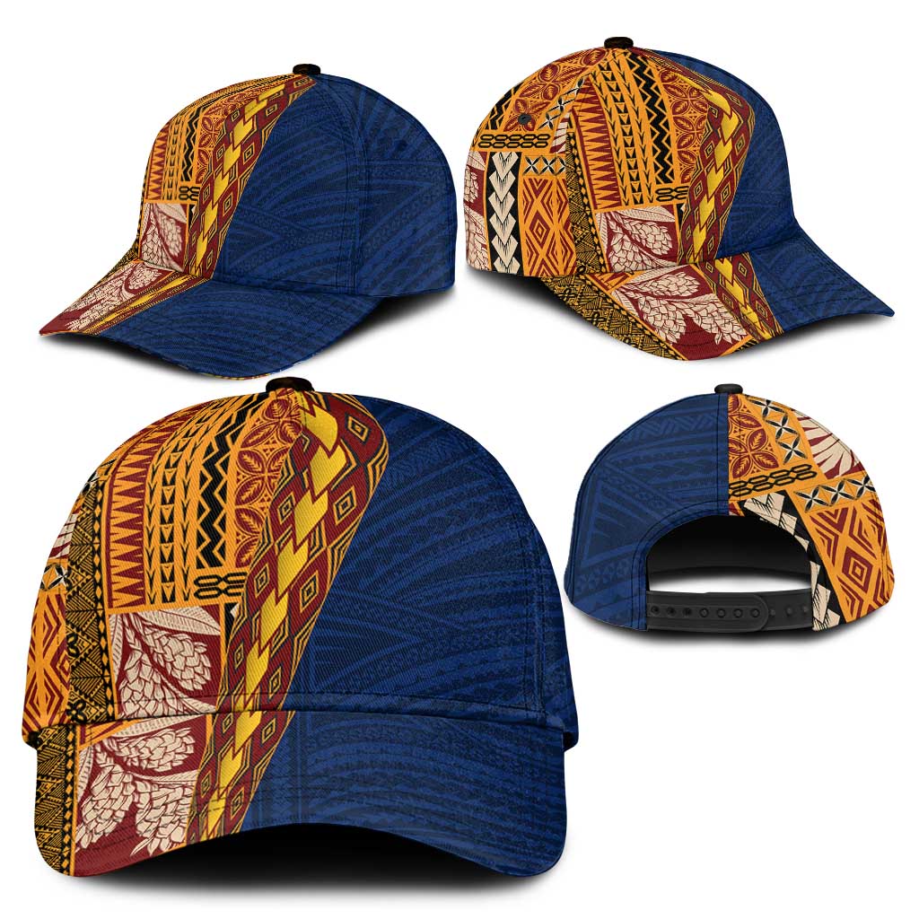Samoa Siapo Motif Half Style Classic Cap Colorful Version LT03