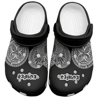 Samoa Traditional Tattoo Clogs Shoes Tribal Tatau Pattern