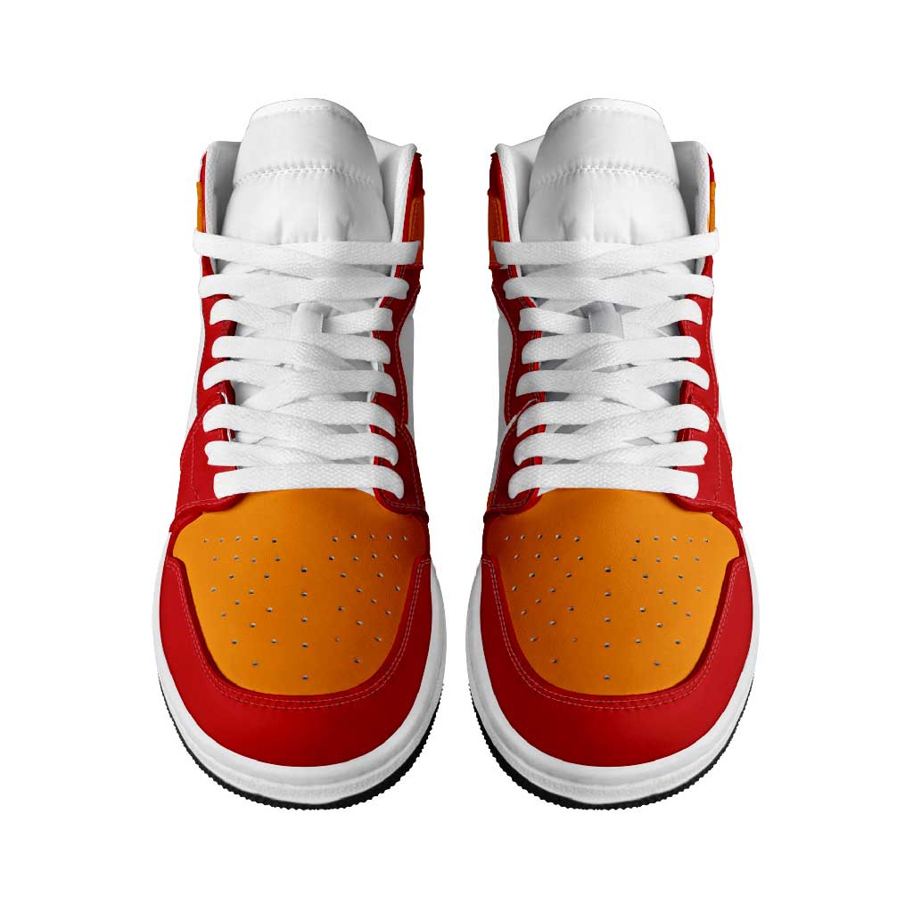 Tahiti High Sneakers AJ1 Coat Of Arms Flag Inspired LT05 - Polynesian Pride
