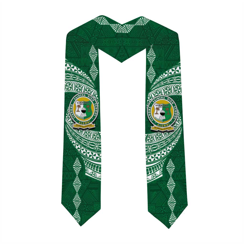 Tonga Lahaina High School Graduation Stole Traditional Ngatu and Polynesian Pattern