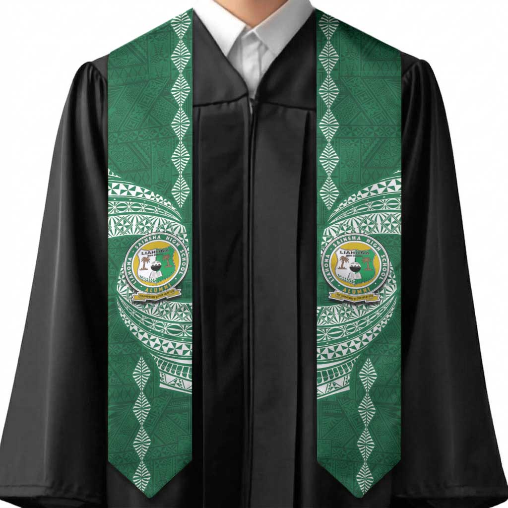 Tonga Lahaina High School Graduation Stole Traditional Ngatu and Polynesian Pattern