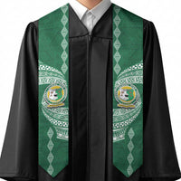 Tonga Lahaina High School Graduation Stole Traditional Ngatu and Polynesian Pattern