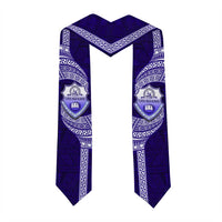 Tonga Tupou High School Graduation Stole Traditional Ngatu and Polynesian Pattern