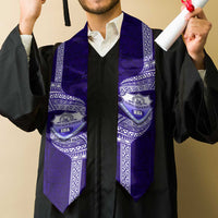 Tonga Tupou High School Graduation Stole Traditional Ngatu and Polynesian Pattern
