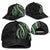 Traditional Art Hawaiian Kakau Tattoos Classic Cap Green Color LT03