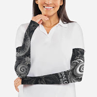 Hawaiian Piko Arm Sleeves Cultural Anchor Connect Your Roots Ocean Waves