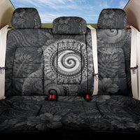 Hawaiian Piko Back Car Seat Cover Cultural Anchor Connect Your Roots Ocean Waves