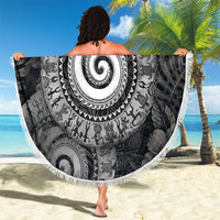 Hawaiian Piko Beach Blanket Cultural Anchor Connect Your Roots Ocean Waves