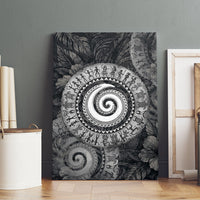 Hawaiian Piko Canvas Wall Art Cultural Anchor Connect Your Roots Ocean Waves TS04 - Polynesian Pride
