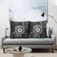 Hawaiian Piko Pillow Cover Cultural Anchor Connect Your Roots Ocean Waves