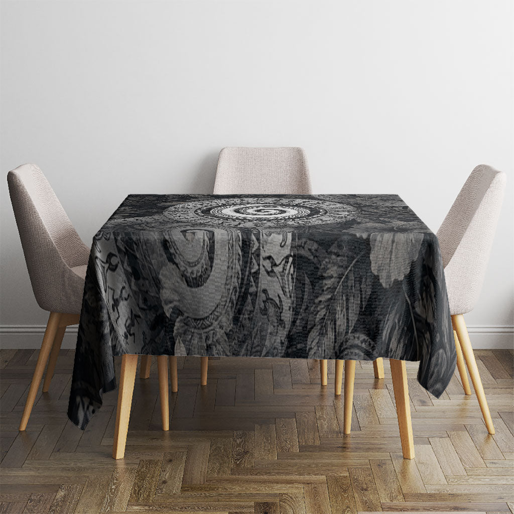 Hawaiian Piko Tablecloth Cultural Anchor Connect Your Roots Ocean Waves TS04 - Polynesian Pride