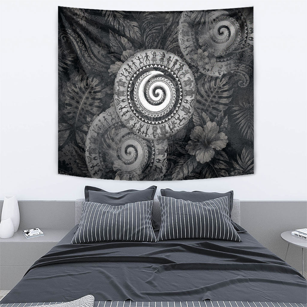 Hawaiian Piko Tapestry Cultural Anchor Connect Your Roots Ocean Waves TS04 - Polynesian Pride