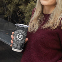 Hawaiian Piko Tumbler Cup Cultural Anchor Connect Your Roots Ocean Waves TS04 - Polynesian Pride