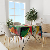 Support Your Fruity Friends Love Wins Gay Pride Tablecloth LGBTQ Retro 30s Cartoon Checkered