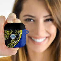 Federated States Of Micronesia FSM AirPods Case Pacific Islander Tribal Swirl Geometric Pattern TS04 - Polynesian Pride