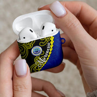Federated States Of Micronesia FSM AirPods Case Pacific Islander Tribal Swirl Geometric Pattern TS04 - Polynesian Pride