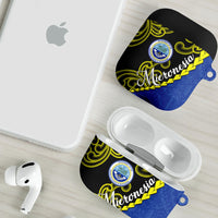 Federated States Of Micronesia FSM AirPods Case Pacific Islander Tribal Swirl Geometric Pattern TS04 - Polynesian Pride