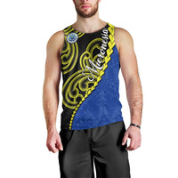 Federated States Of Micronesia FSM Men Tank Top Pacific Islander Tribal Swirl Geometric Pattern TS04 - Polynesian Pride