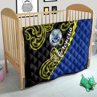 Federated States Of Micronesia FSM Quilt Pacific Islander Tribal Swirl Geometric Pattern TS04 - Polynesian Pride