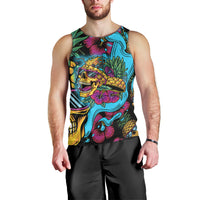 Pineapple Skull Men Tank Top Sumer Time TS04 - Polynesian Pride